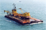 Crane Barge BT1 - Barge Hire