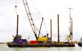 THOR Spud Leg Flat Top Barge - Marine Piling